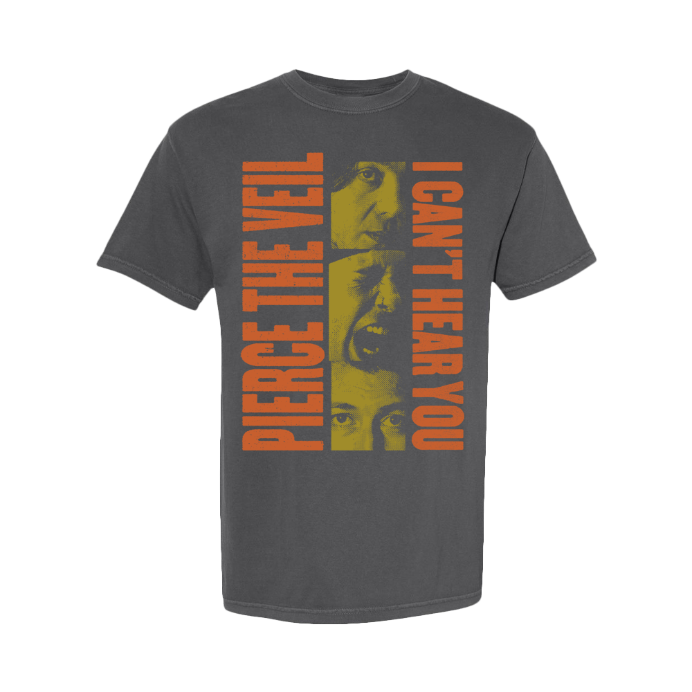 Rock Off T-Shirt Ufficiale Pierce The Veil - Large Text, Cotone Morbido, Maniche Corte, Nero
