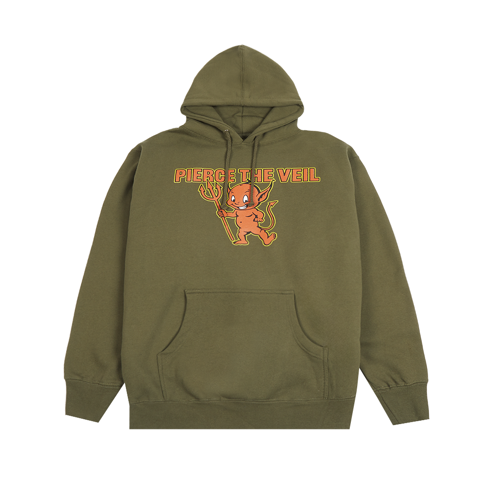 Devil Green Hoodie Pierce The Veil Official Store