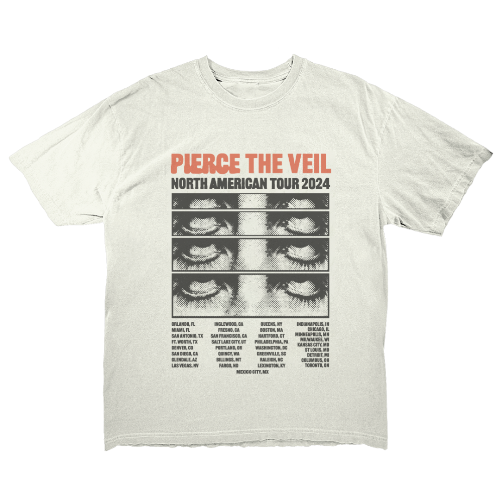 Eyes Dateback Tee - Pierce The Veil Official Store