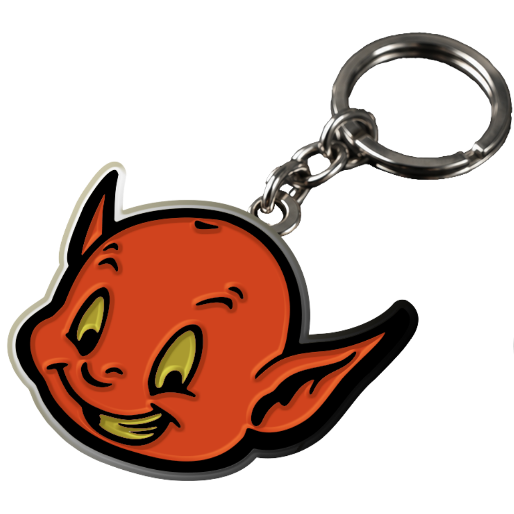 Devil Keychain Front