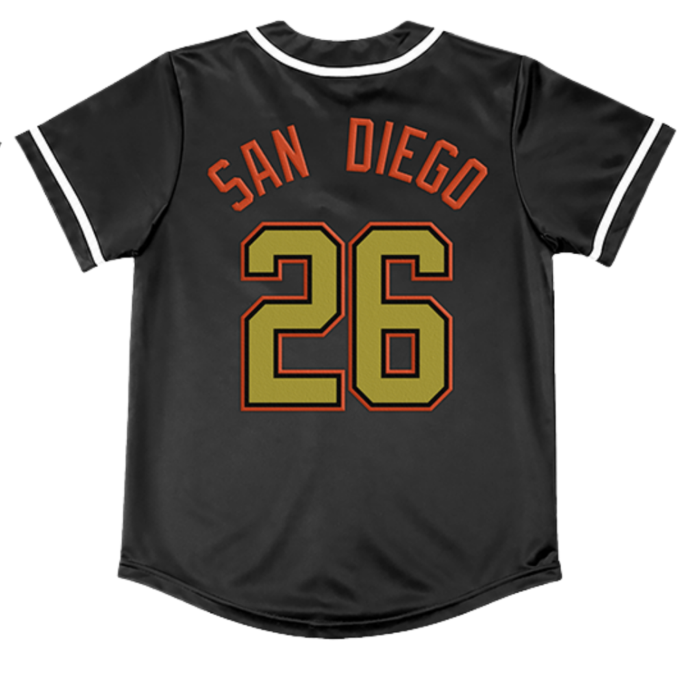 Pierce The Veil Baseball Jersey Back