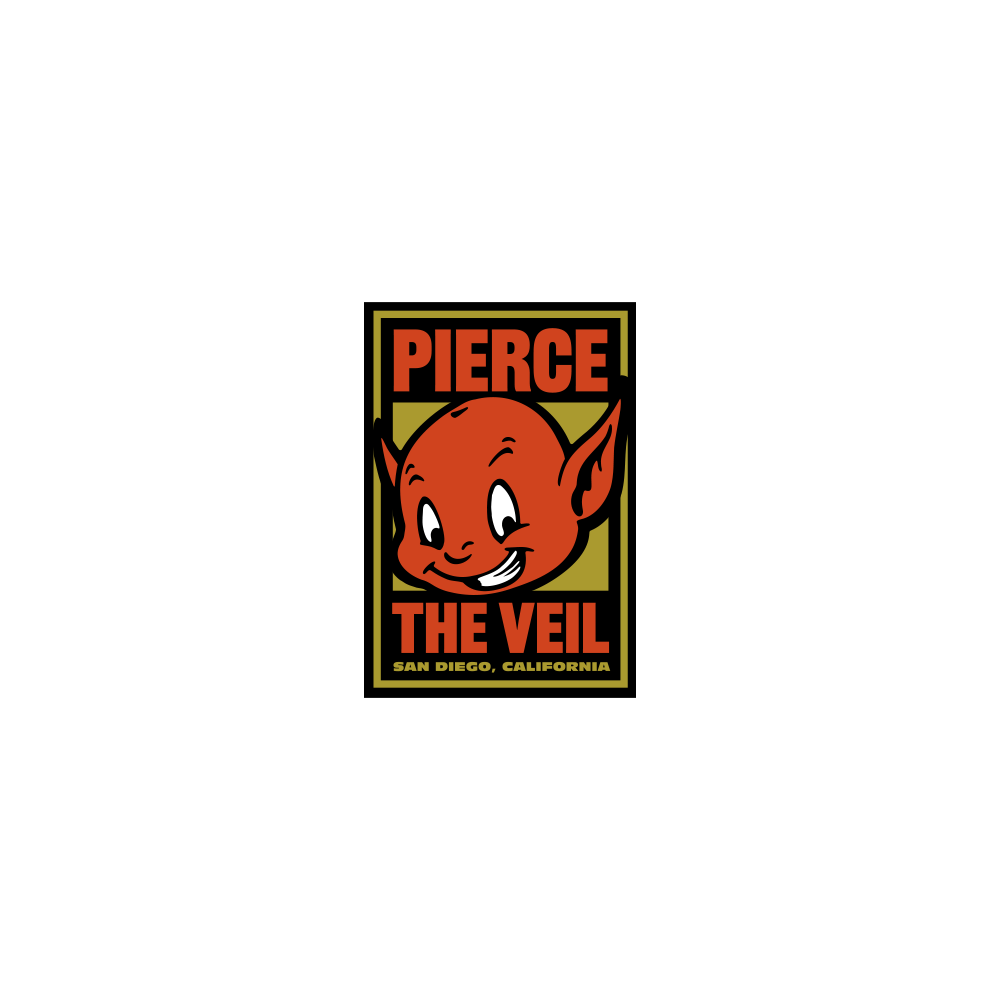 Devil Head Sticker - Pierce The Veil Official Store