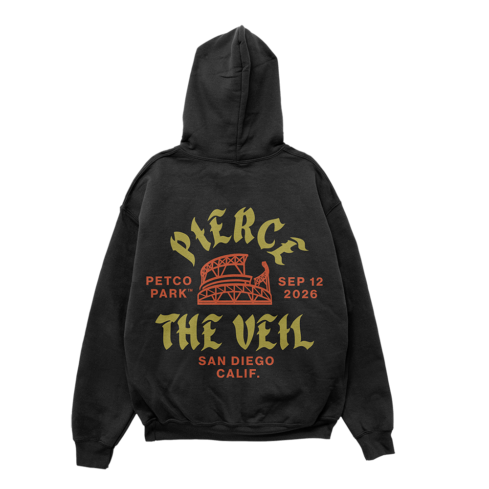 Black Devil San Diego Pullover Hoodie Back