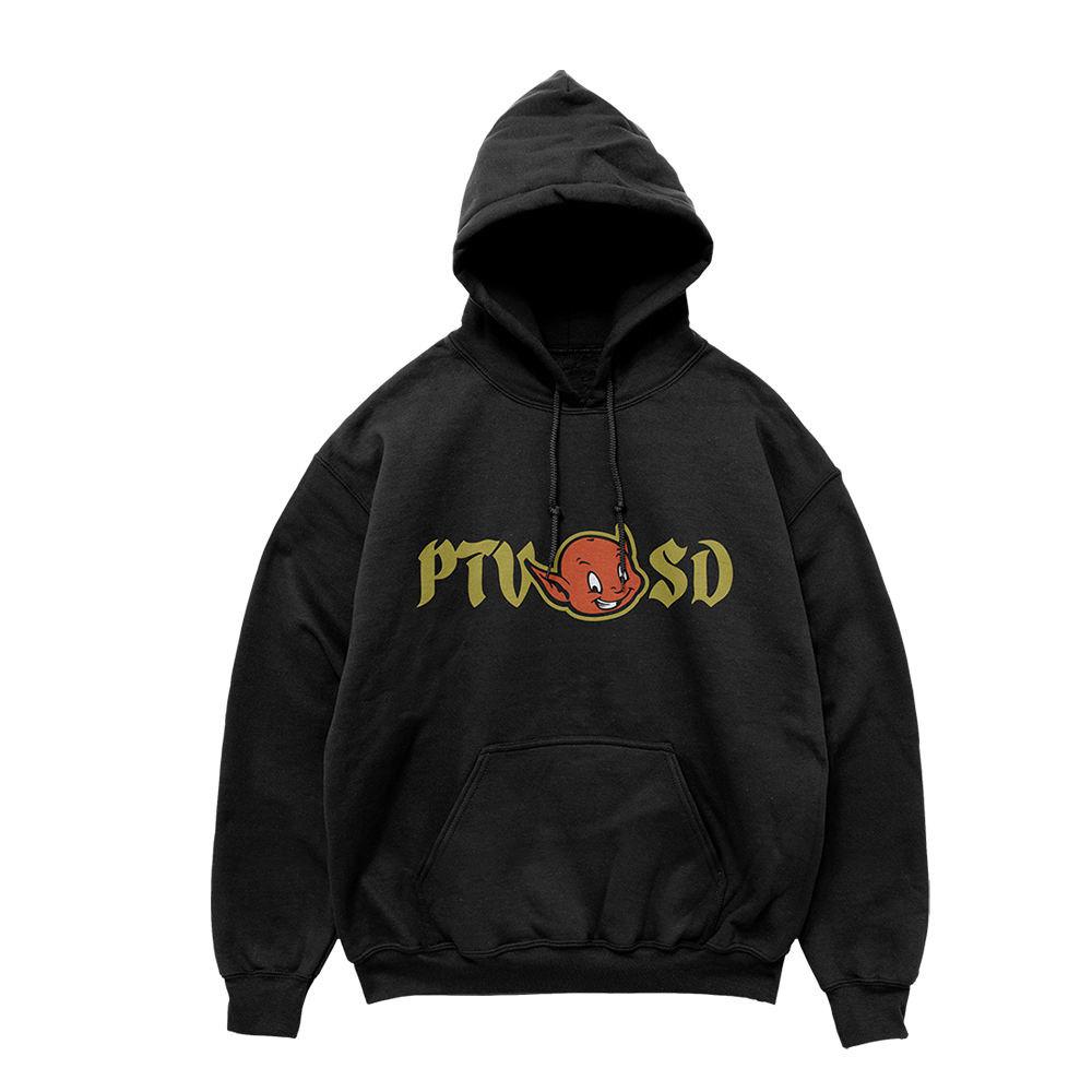 Black Devil San Diego Pullover Hoodie Front