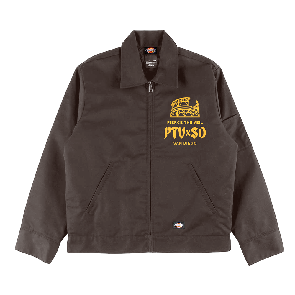 Petco Park Brown Work Jacket Front
