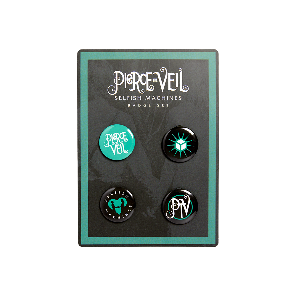 Selfish Machines Button Pack All