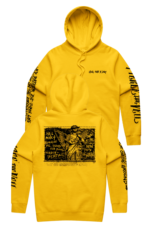 King for a Day Angel Hoodie