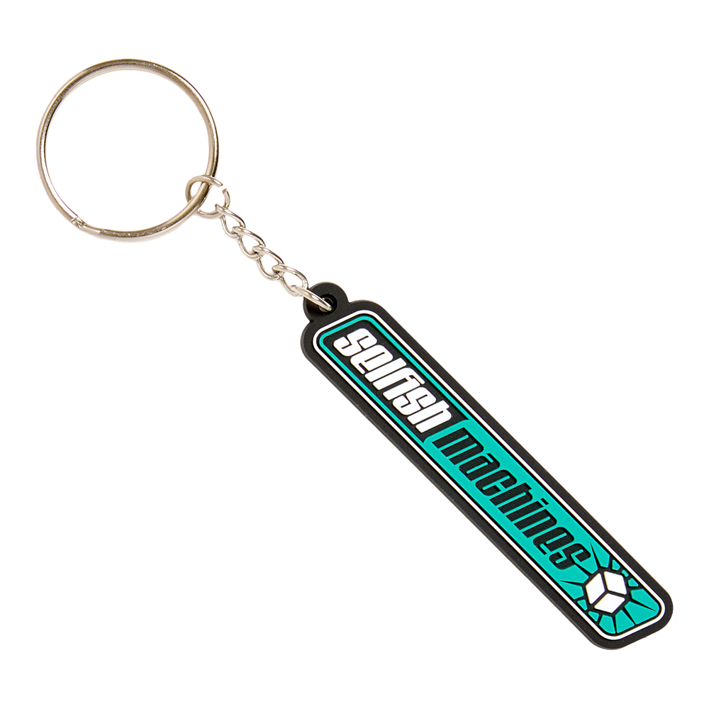 Selfish Machines Pill Keychain