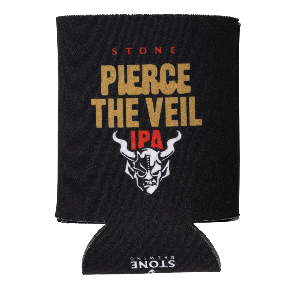 PTV x Stone Brewing Can Cooler Front