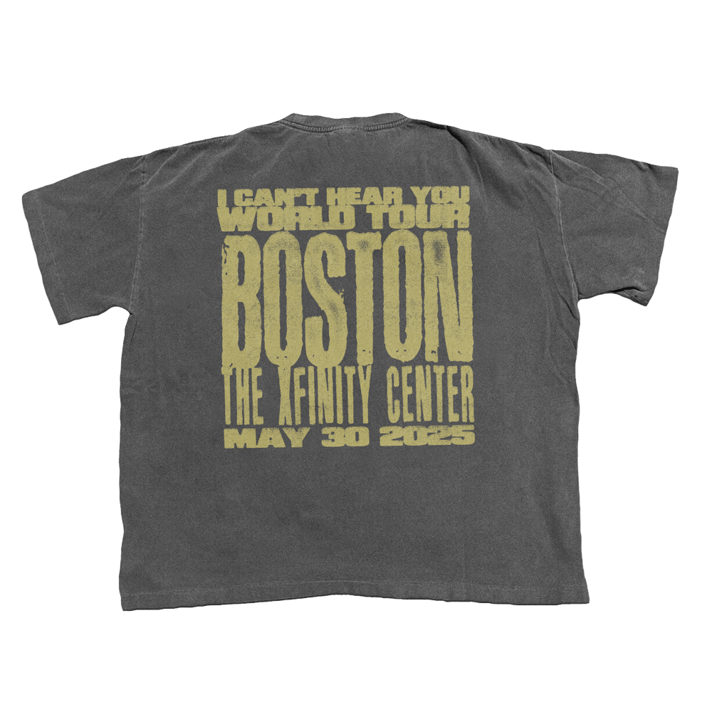 BOSTON EVENT TEE Back