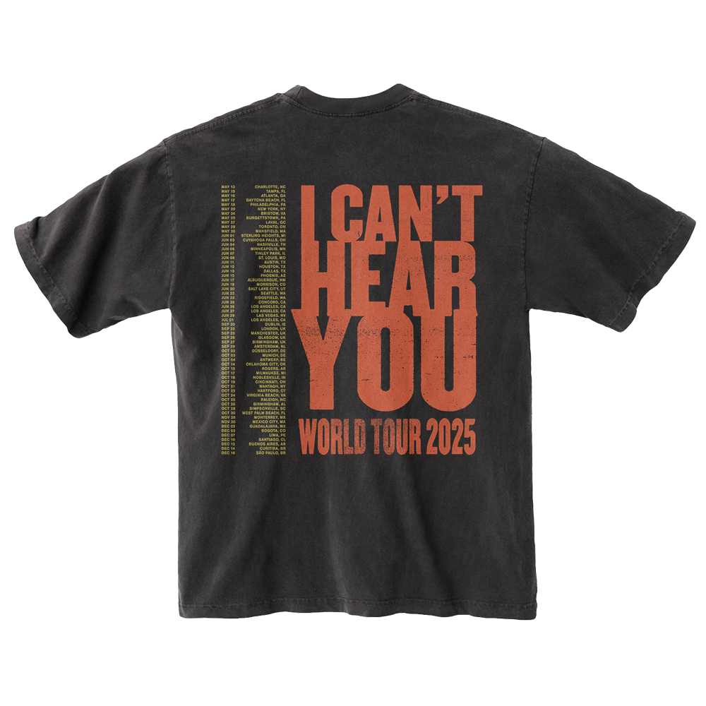 ICHY SCREAM TOUR TEE Back