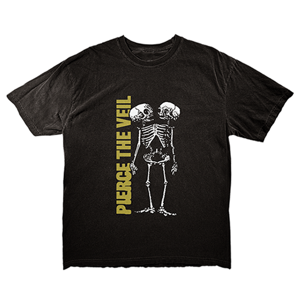 Skeleton Dateback Tee Front